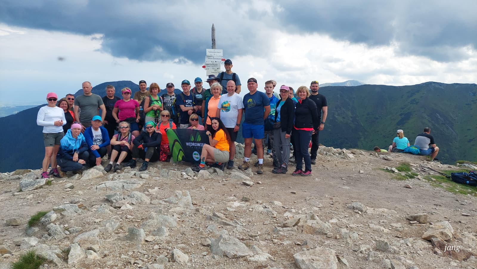 Trzydniowiański Wierch zdjecie grupowe