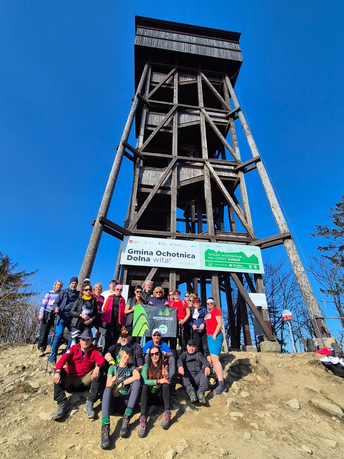 wieze widokowa na lubaniu